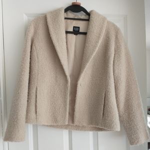 Eileen Fisher wool blend petite blazer